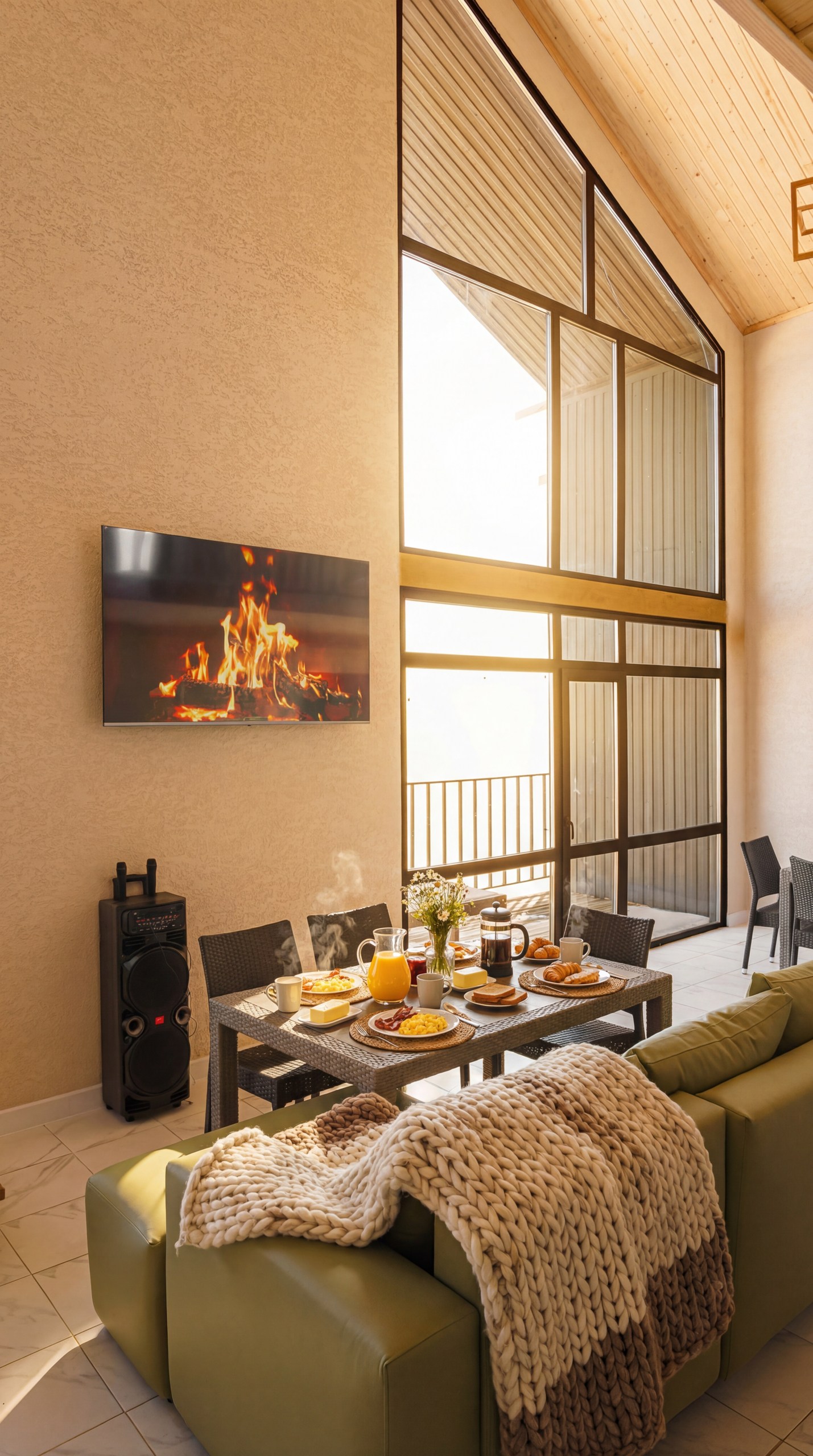 Вилла №2 - интерьер гостиной